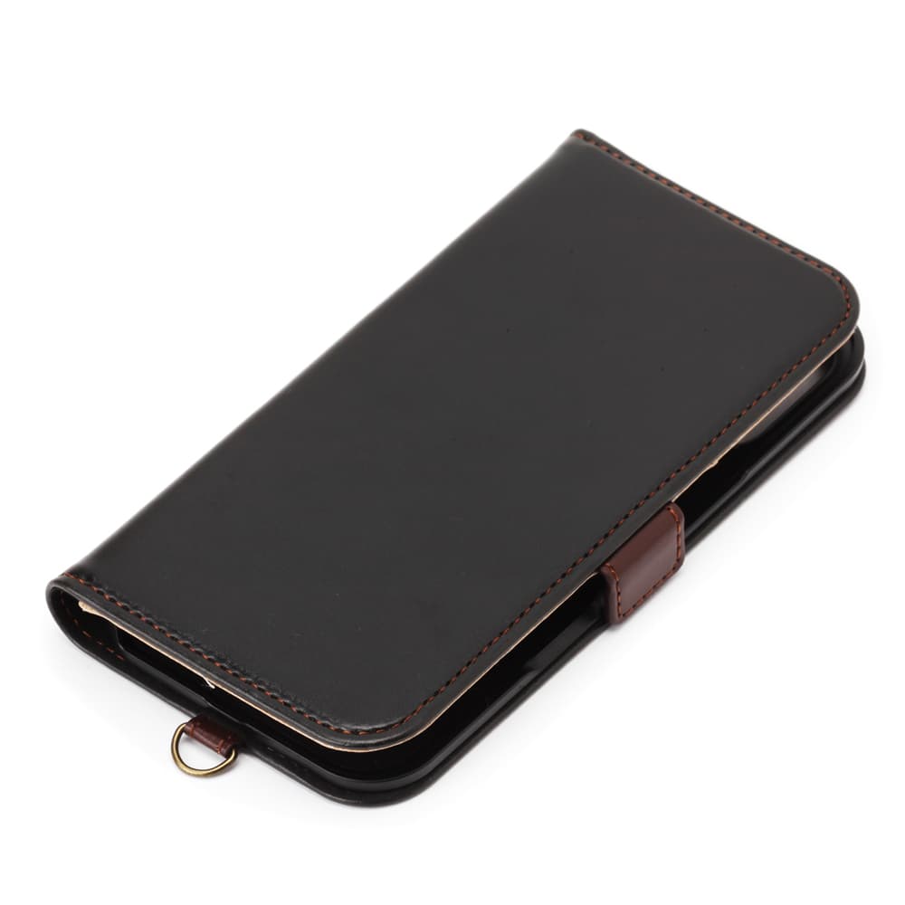 PGA iPhone 17用 フリップカバー ブラック PG-25AFP02BK 80g