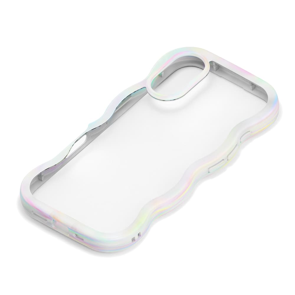 PGA iPhone 17 Wave Case Aurora White PG-25AWH04WH 35g