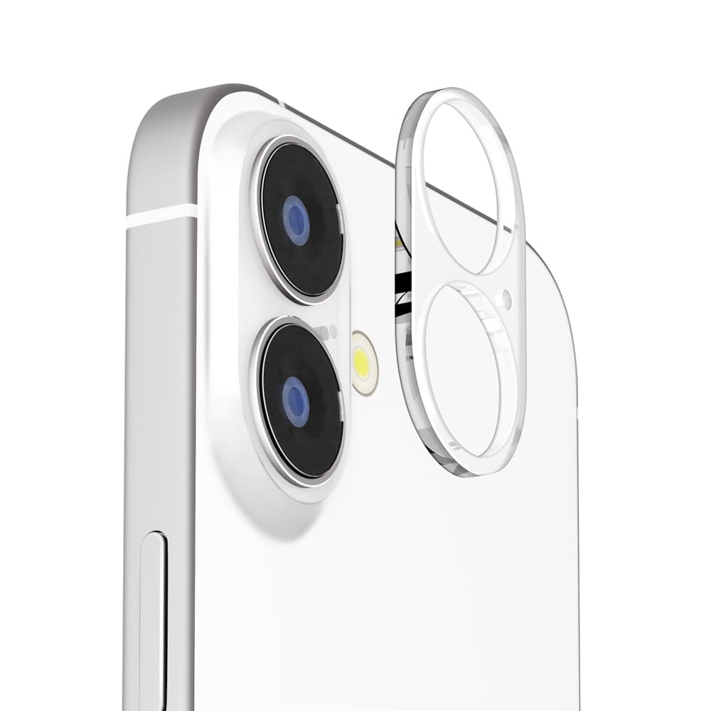 PGA Camera Lens Frame for iPhone 17/16/16 Plus - Clear