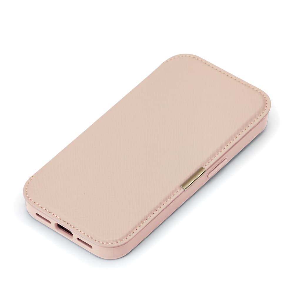 PGA Glass Flip Case for iPhone 17 Pro - Saffiano Pink