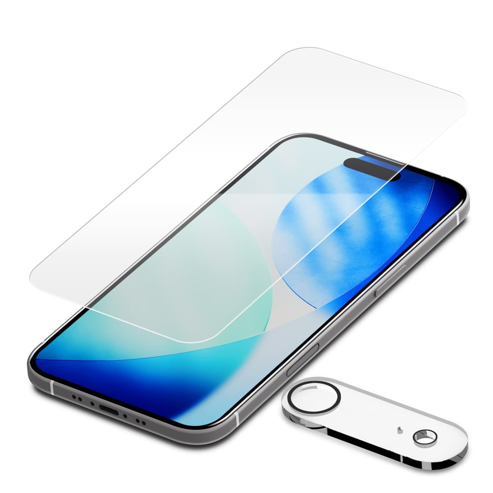 PGA Full Screen Protection Glass & Camera Protector Set for iPhone Air - High Transparency