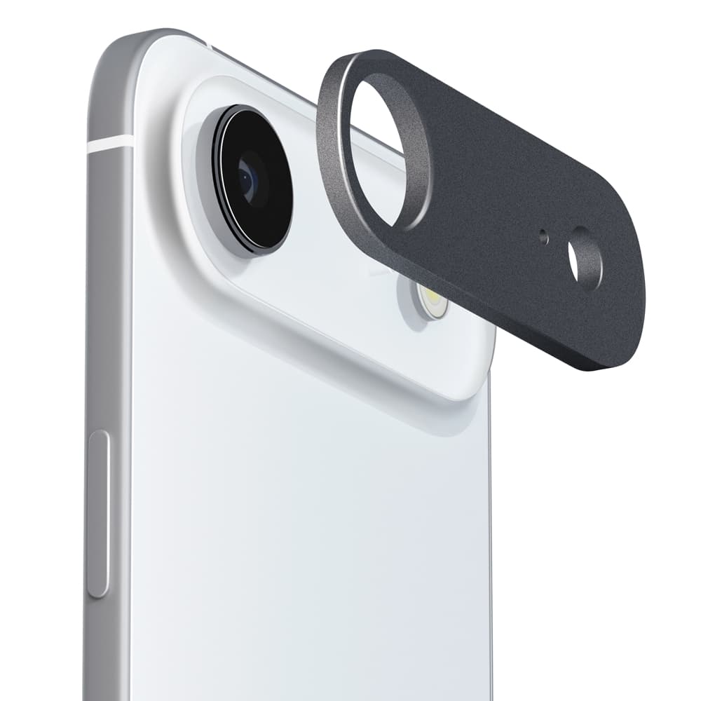 PGA Camera Lens Frame for iPhone Air - Aluminum/Black - 9g