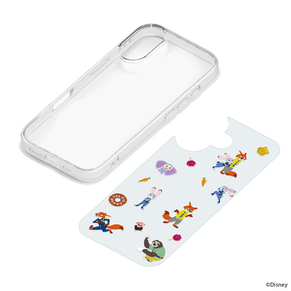 PGA Glass Slim Case for iPhone 17 - Zootopia PG-D25AGT03ZTP 30g