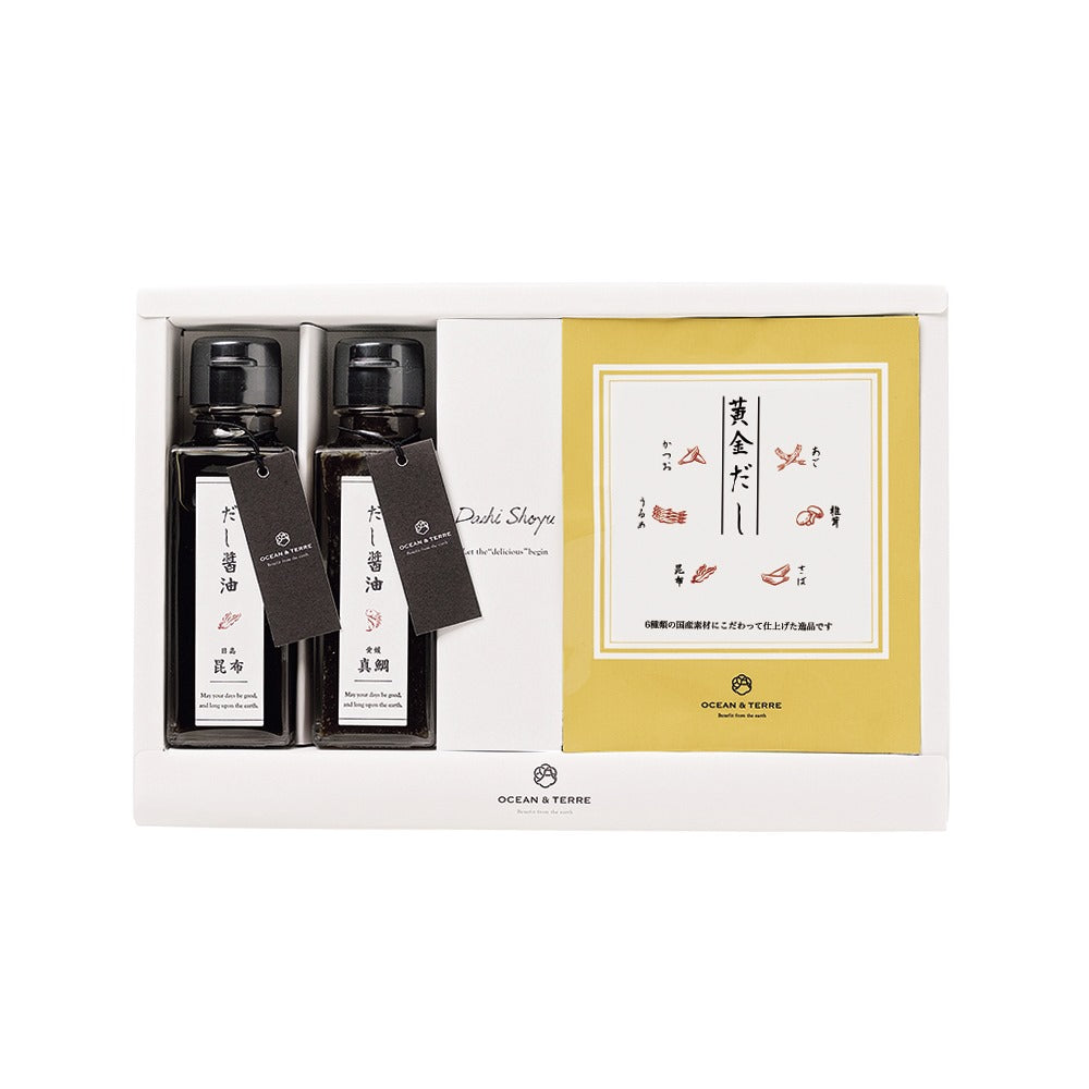 Dashi Soy Sauce & Golden Dashi Pack Set J A473