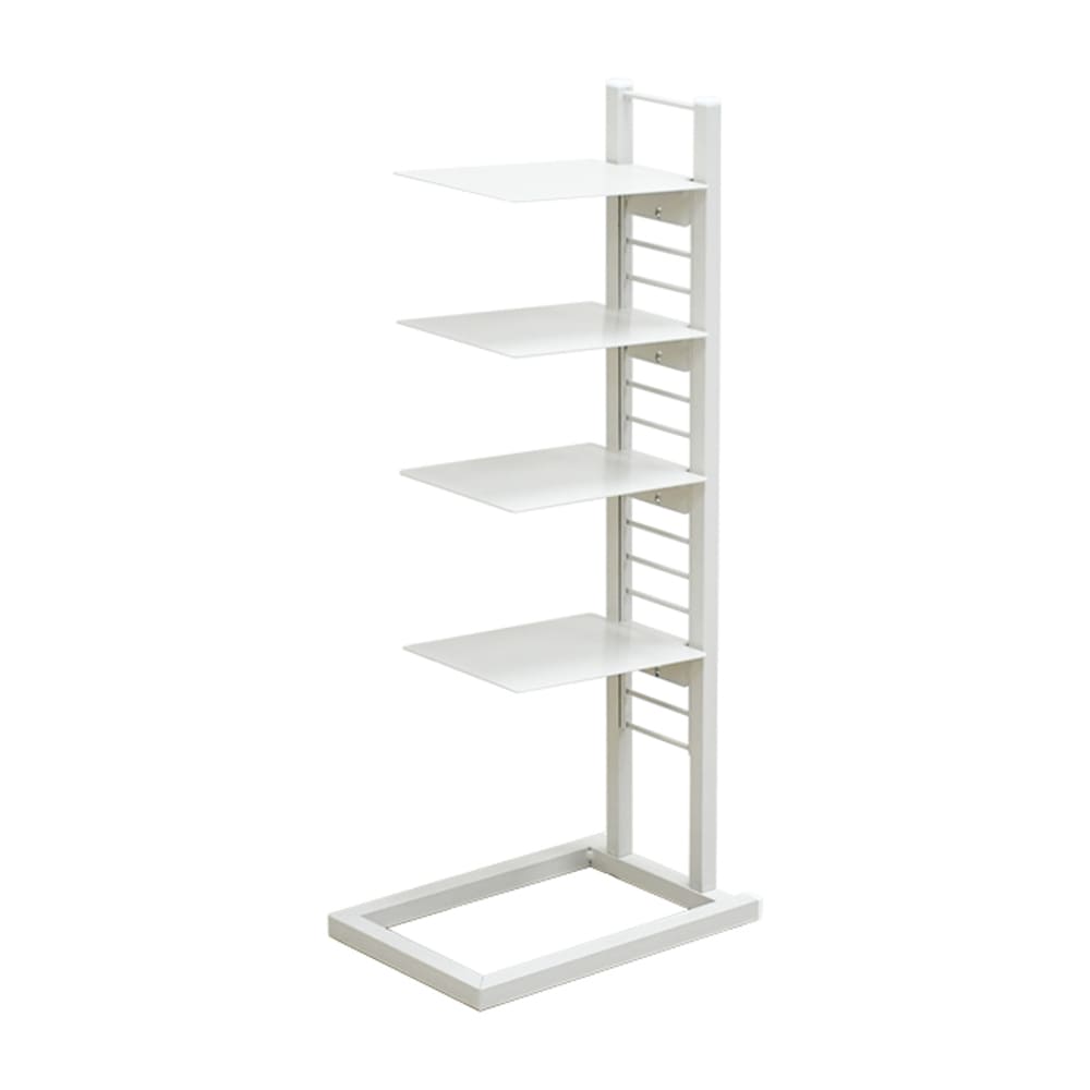 2388IV Float Shoe Rack Single 5-Tier Ivory