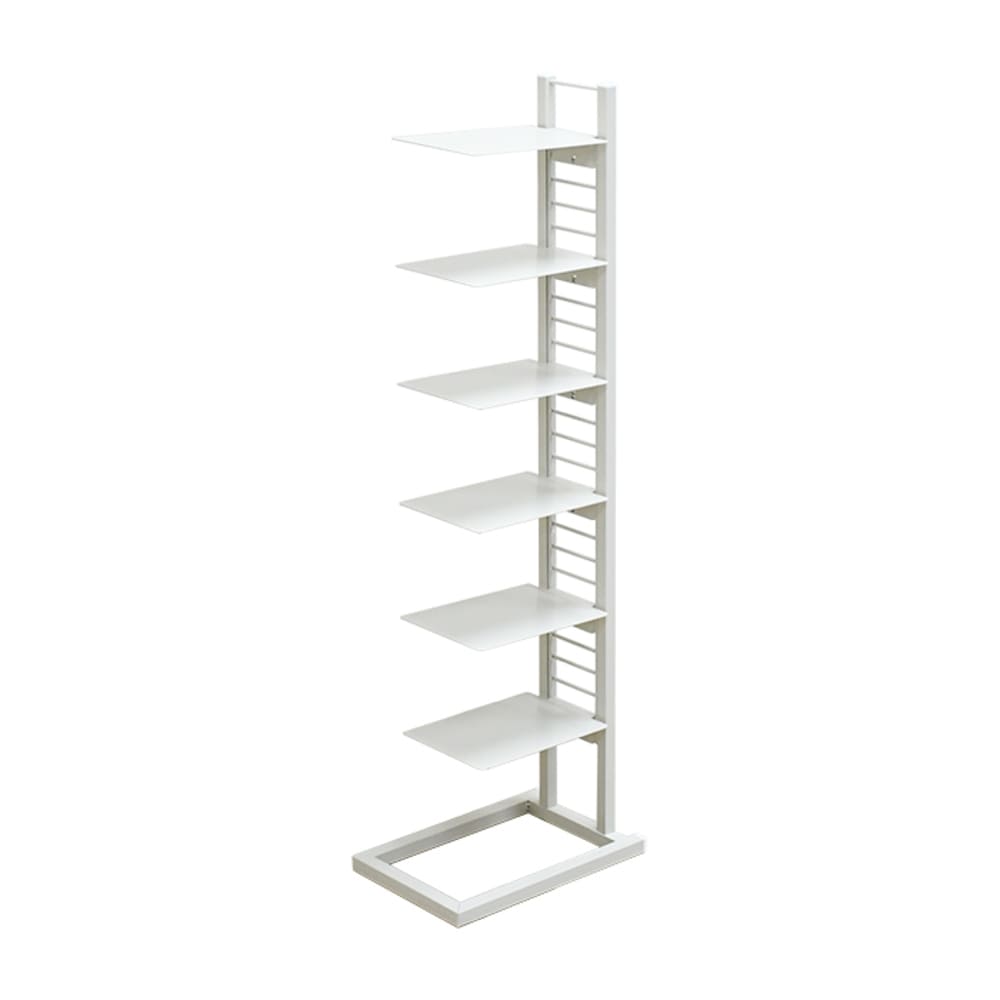 2389IV Float Shoe Rack Single 7-Tier Ivory