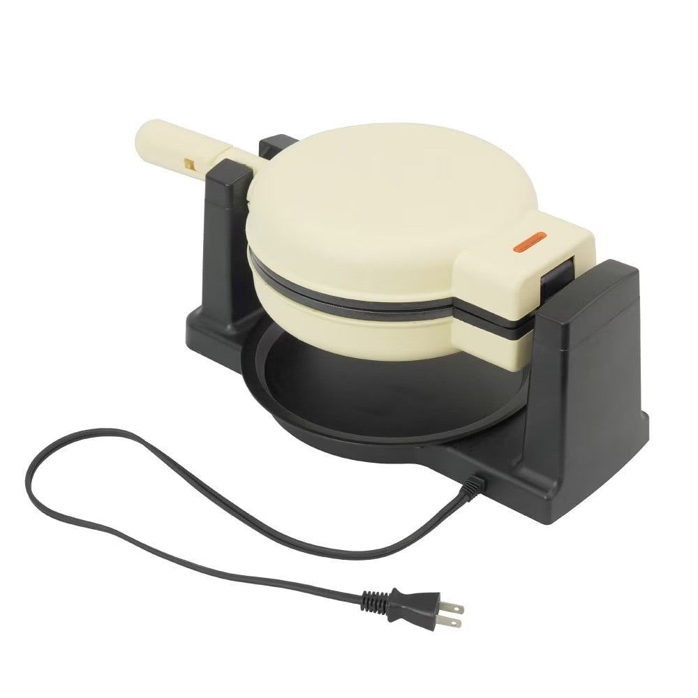 Rotating Takoyaki Maker 'Gururi-an' Cream White TKYK25HWH