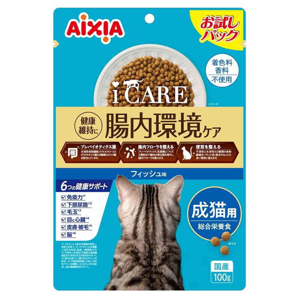 Aishia i CARE Cat Dry Fish Flavor 100g