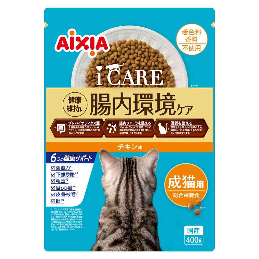 Aishia i CARE Cat Dry Chicken Flavor 400g