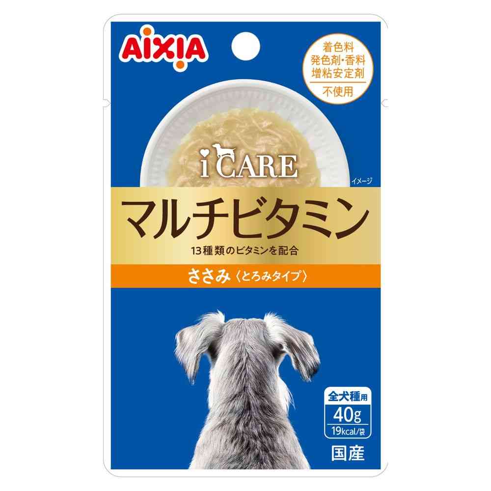 Aixia i CARE Dog Multi-Vitamin Chicken Fillet Thick Type 40g