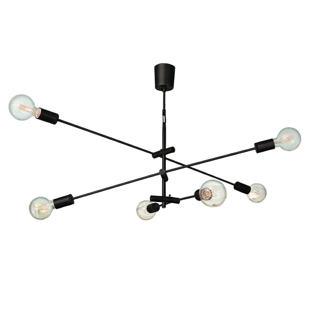 M9548 Cardinal Pendant Lamp BK LED Bulb