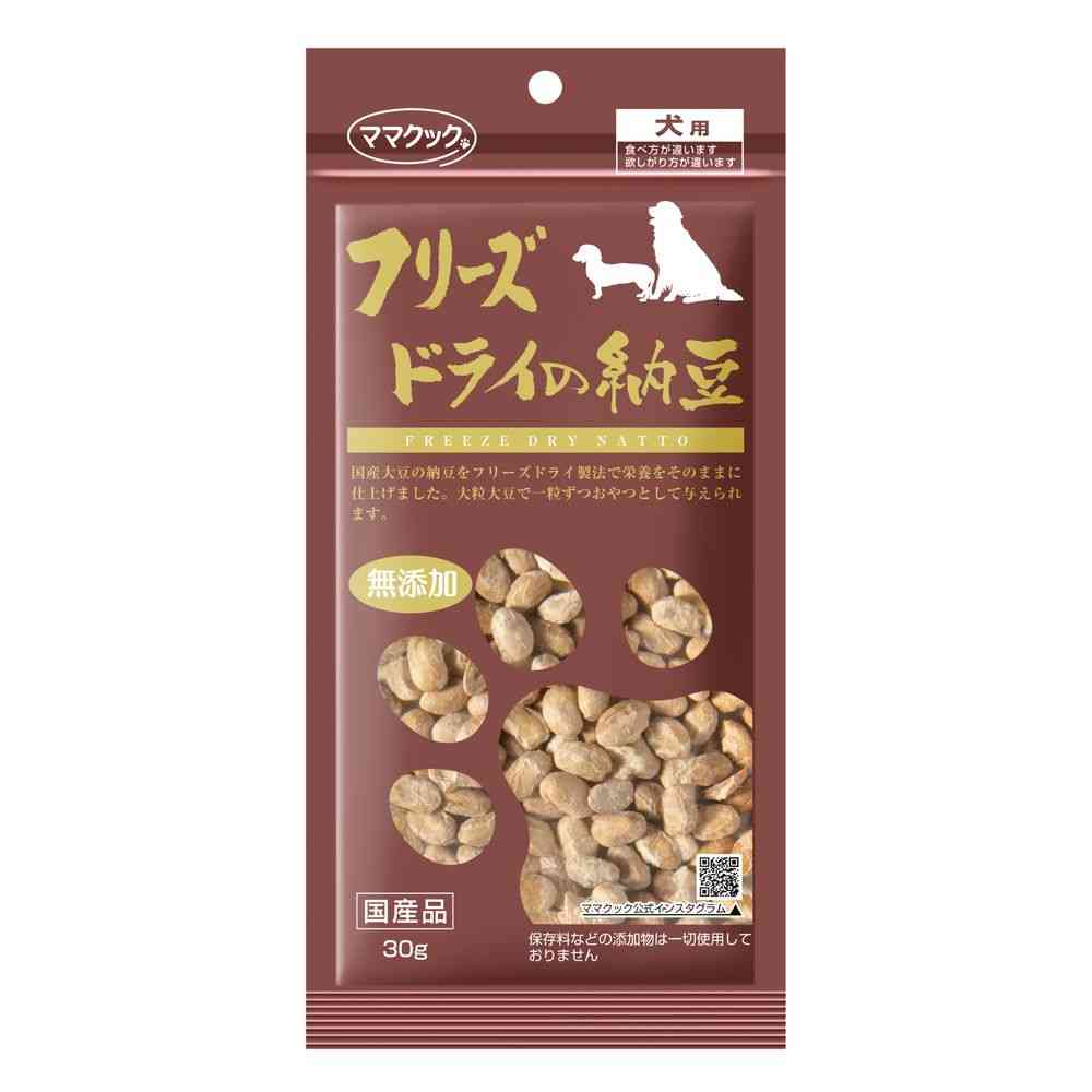 Mama Cook Freeze-Dried Natto for Dogs 30g