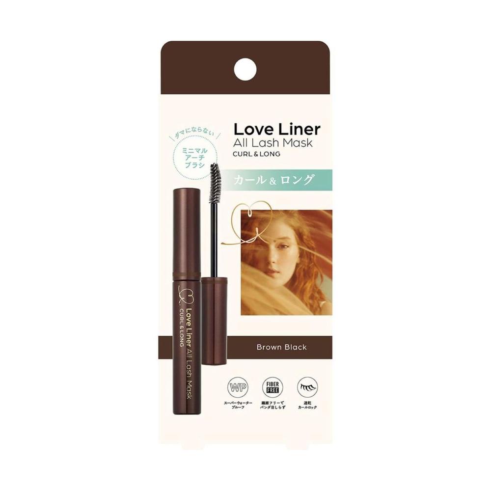 msh Love Liner All Lash Mask Curl & Long Mascara Brown Black