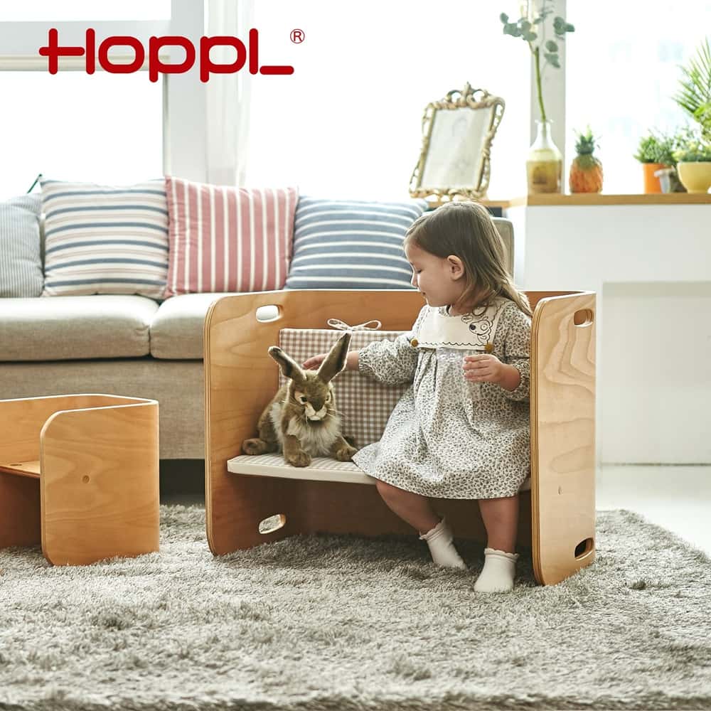 Hoppuru Roll Desk Cushion White