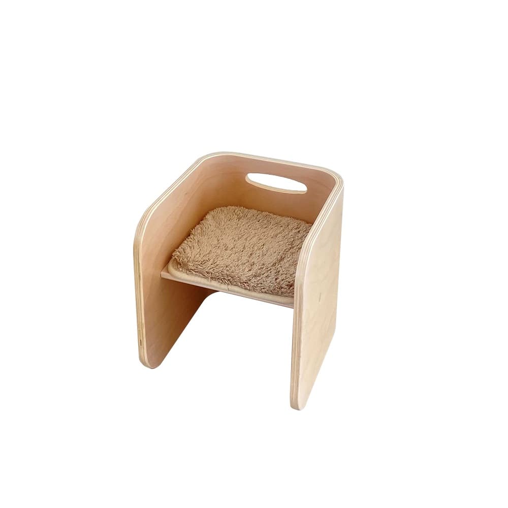 HOPPL Korokoro Chair Pad Milk Tea Beige