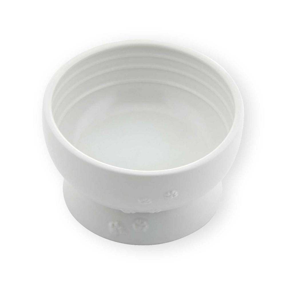 Cat Water Bowl with Legs Made in Japan White