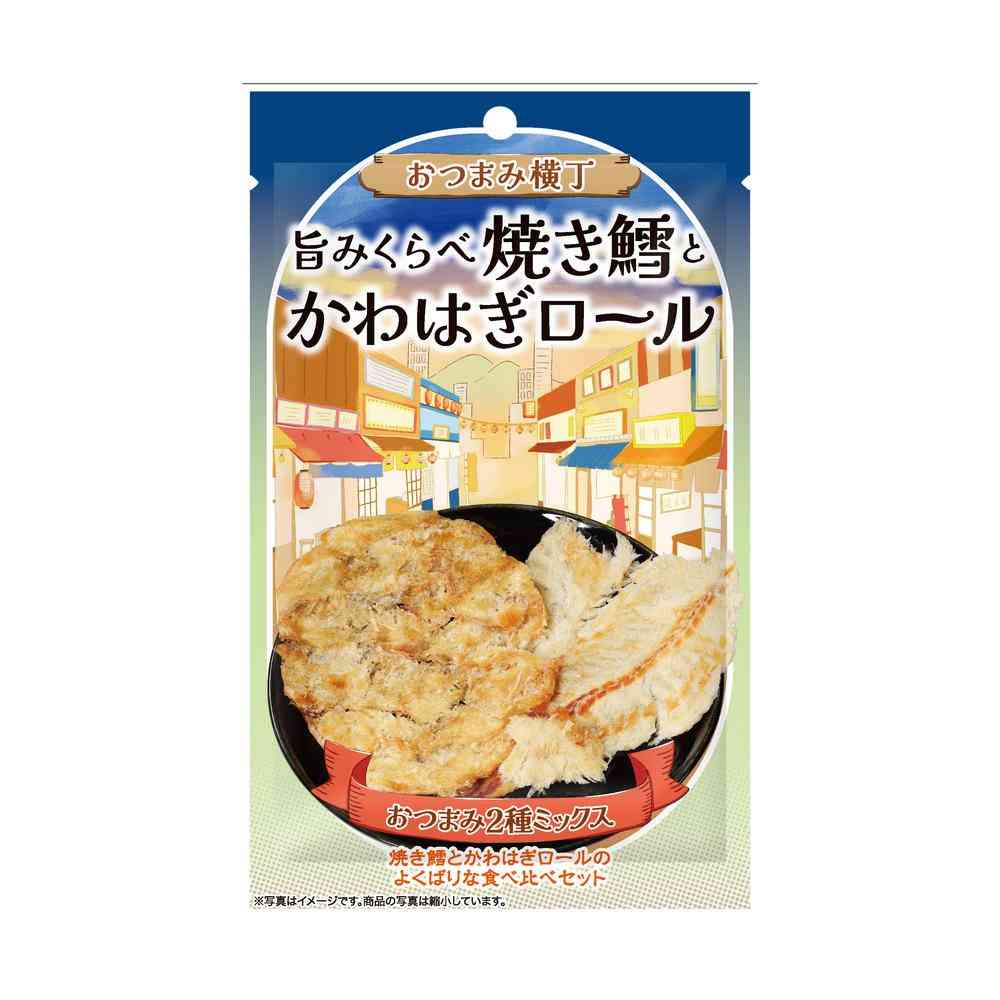 Montoir Snack Alley Tasty Comparison Grilled Cod and Flounder Roll 32g