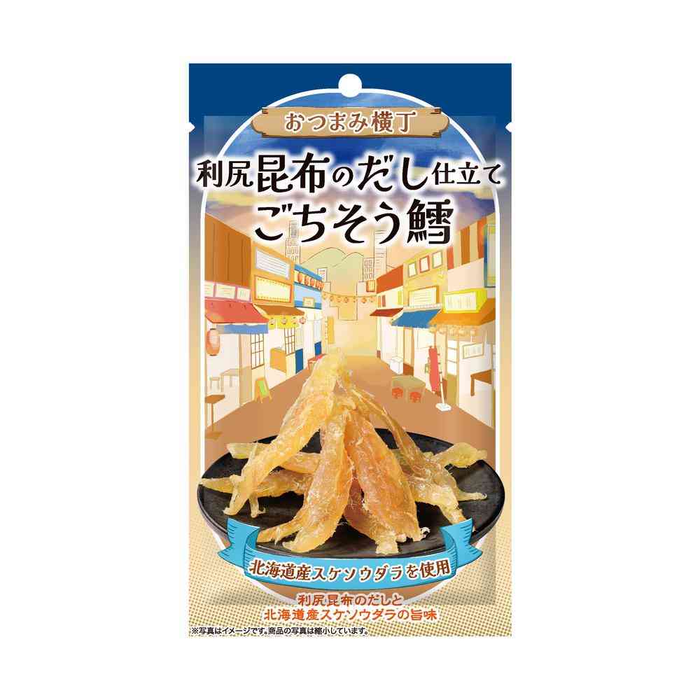 Montoir Snack Alley Rishiri Kombu Dashi Seasoned Cod 24g