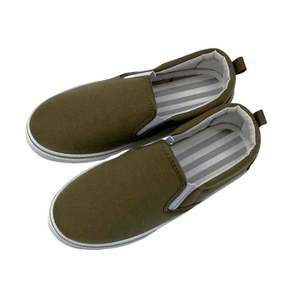 Queen Trading Women's Slip-On Sweat Khaki Size M