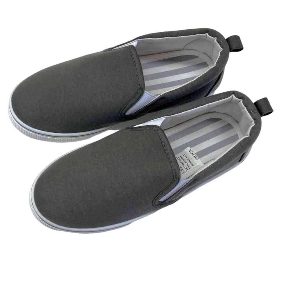 Quin Shoji Women's Slip-On Sweat Dark Gray Size L