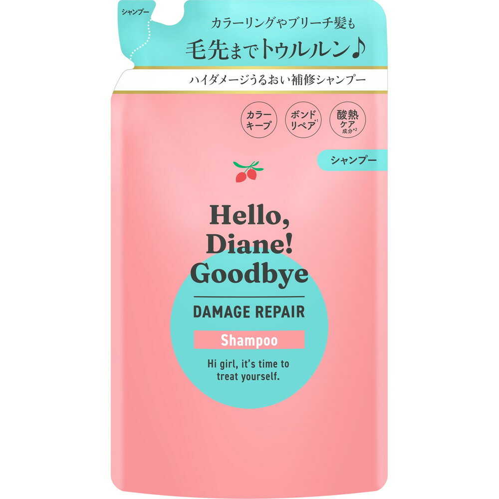 Diane Hello Diane Goodbye High Damage Repair Shampoo Refill 320ml