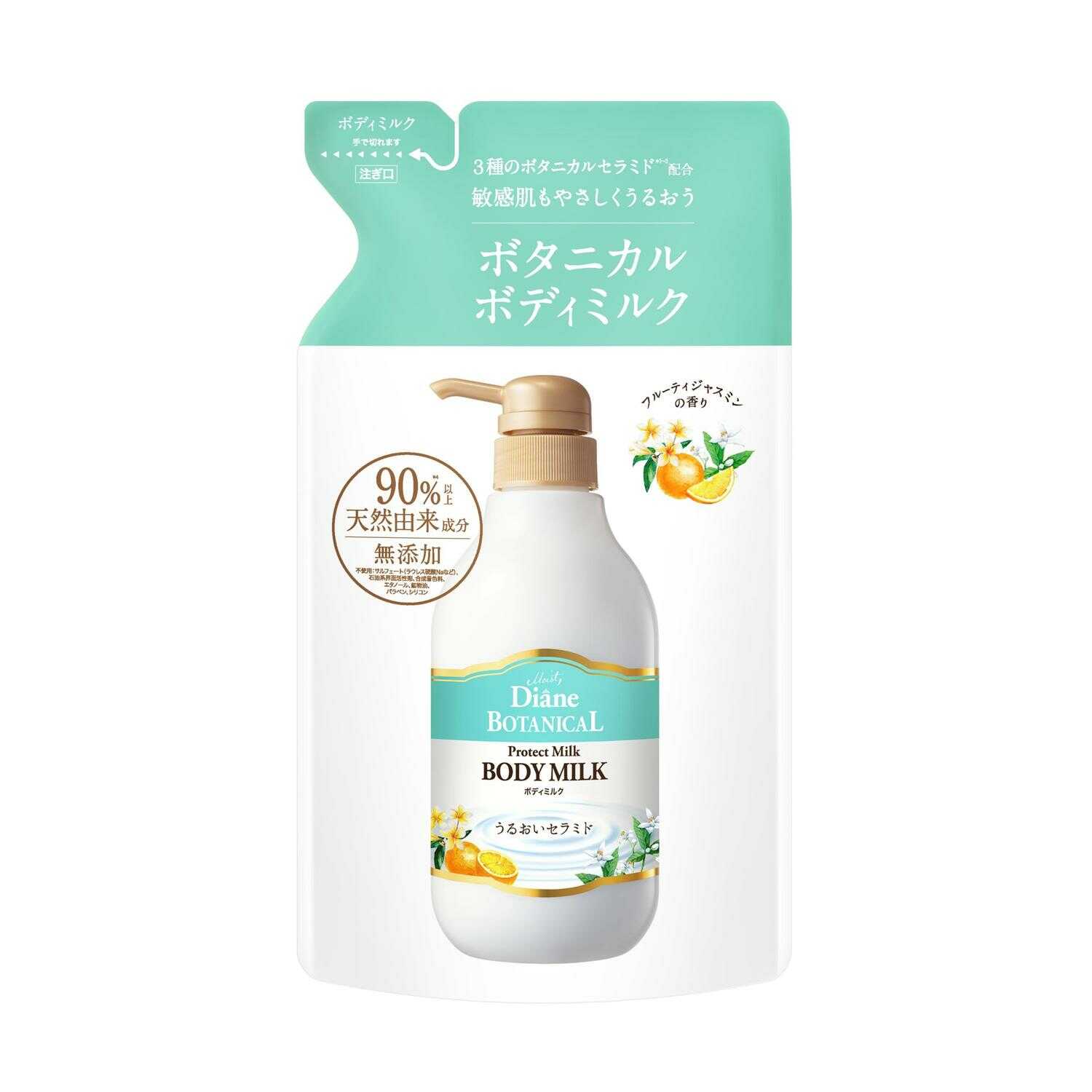 Diane Botanical Body Milk Fruity Jasmine Refill 400ml
