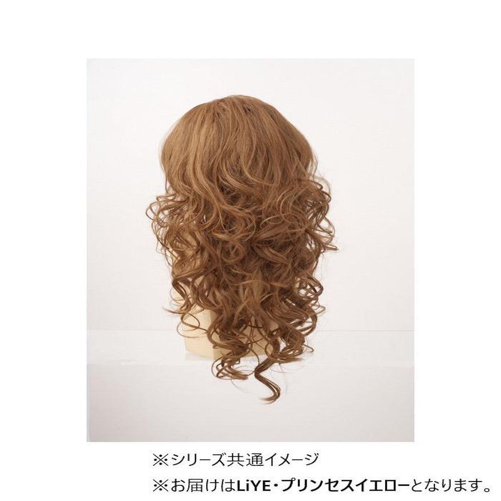 Priscilla Half Cap Gal Style Long Curls Heat Resistant