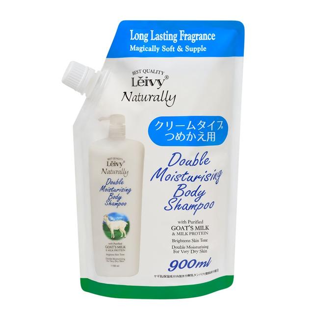 Leivy Body Shampoo Goat Milk Refill 900ml