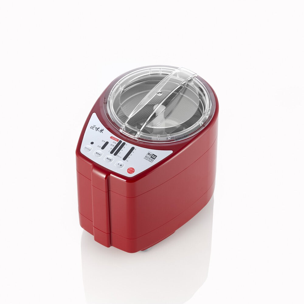 Home Rice Mill MICHIBA Takumi Rice MB-RC52R Red