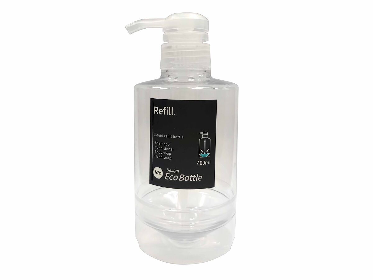 1DP Eco Bottle Round Clear