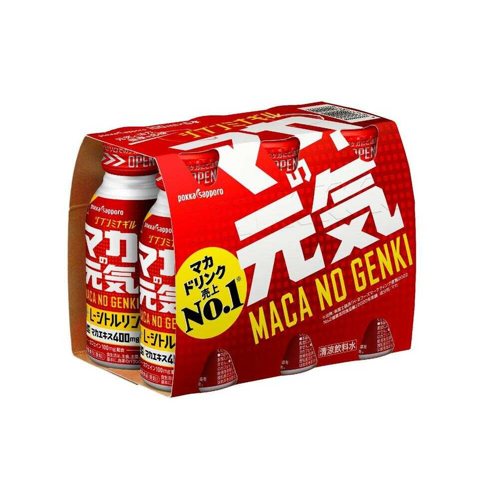 Pokka Sapporo Maca Energy Drink 100ml x 6 Bottles