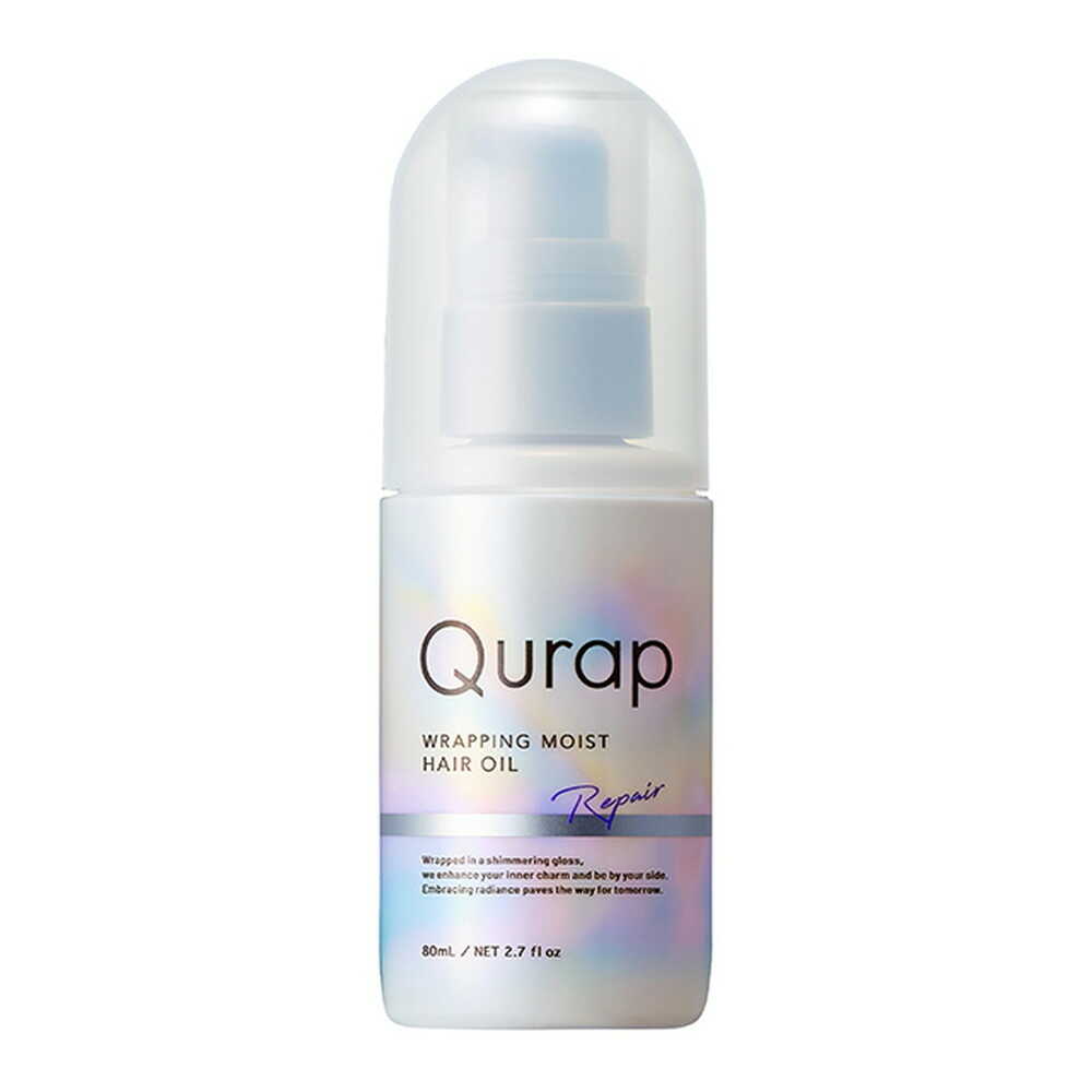 Qurap Wrapping Moist Hair Oil 80ml