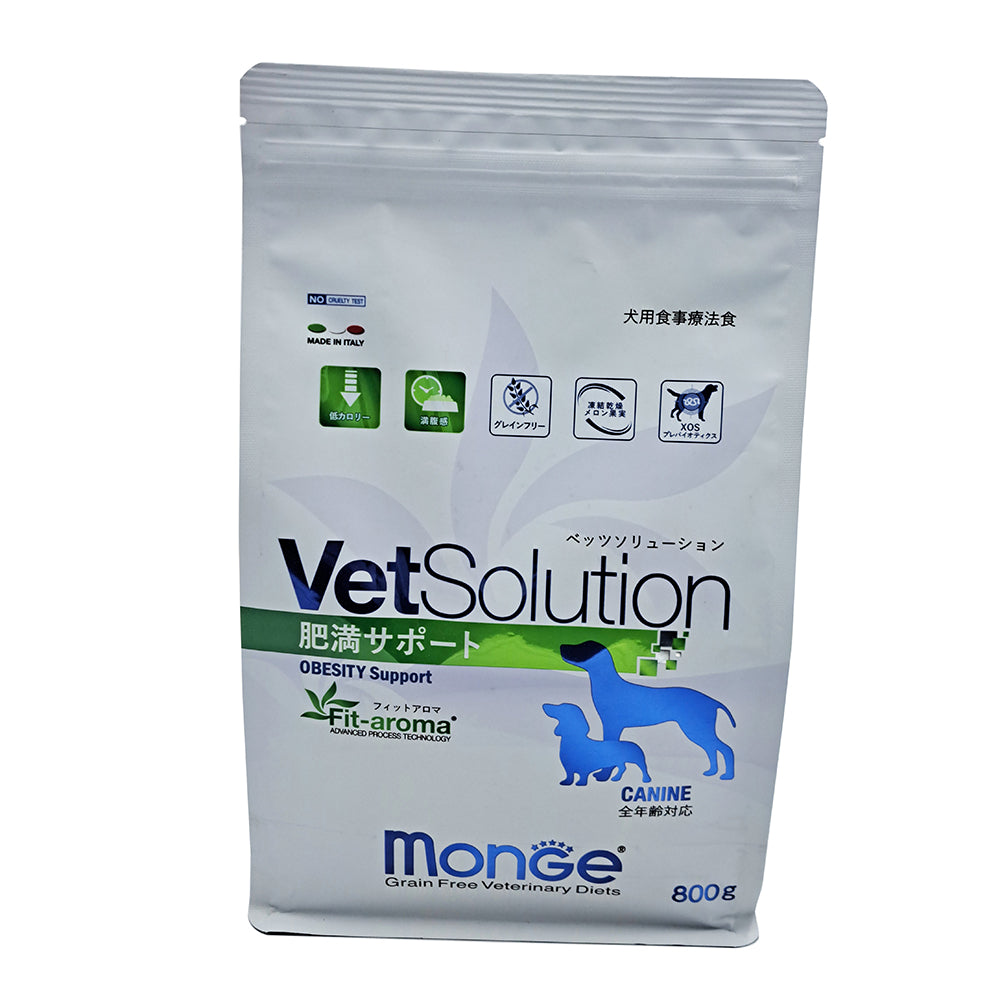 MONGE Vet Solution Dog Obesity Support 800g
