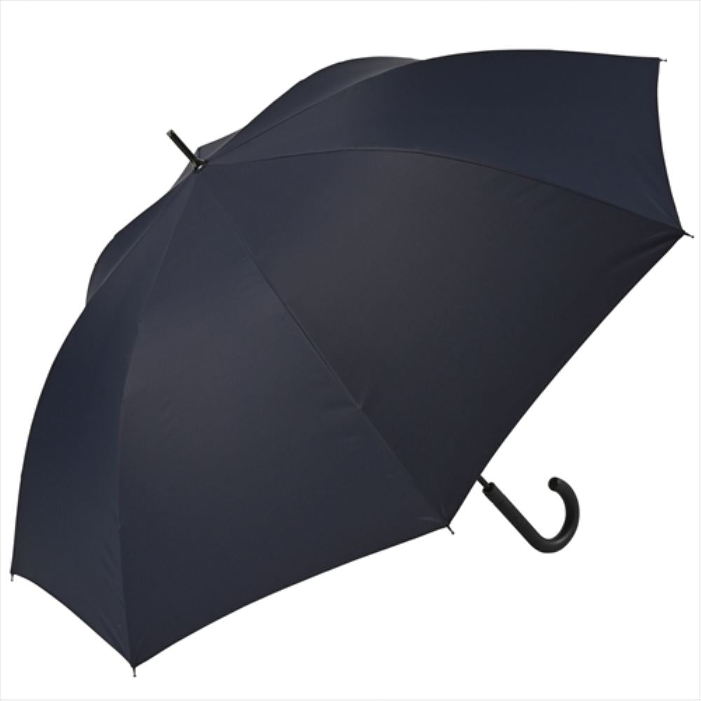 晴雨兼用 長傘 65cm ピーチドロップ 耐風 51832NV 【直送品】 返品・キャンセル・他商品と同時購入は不可