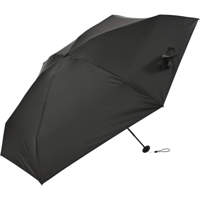 Solani UV Cut Folding Umbrella - Mini 50cm 5-Stage BK