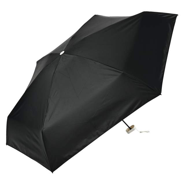 Premium Blackout Folding Umbrella Solani Minimum Lightweight 50cm BK