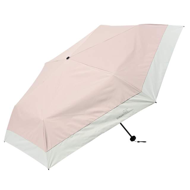 BIG Size UV Rain Folding Umbrella Sorani Shade Bi-Color Mini 58cm PK