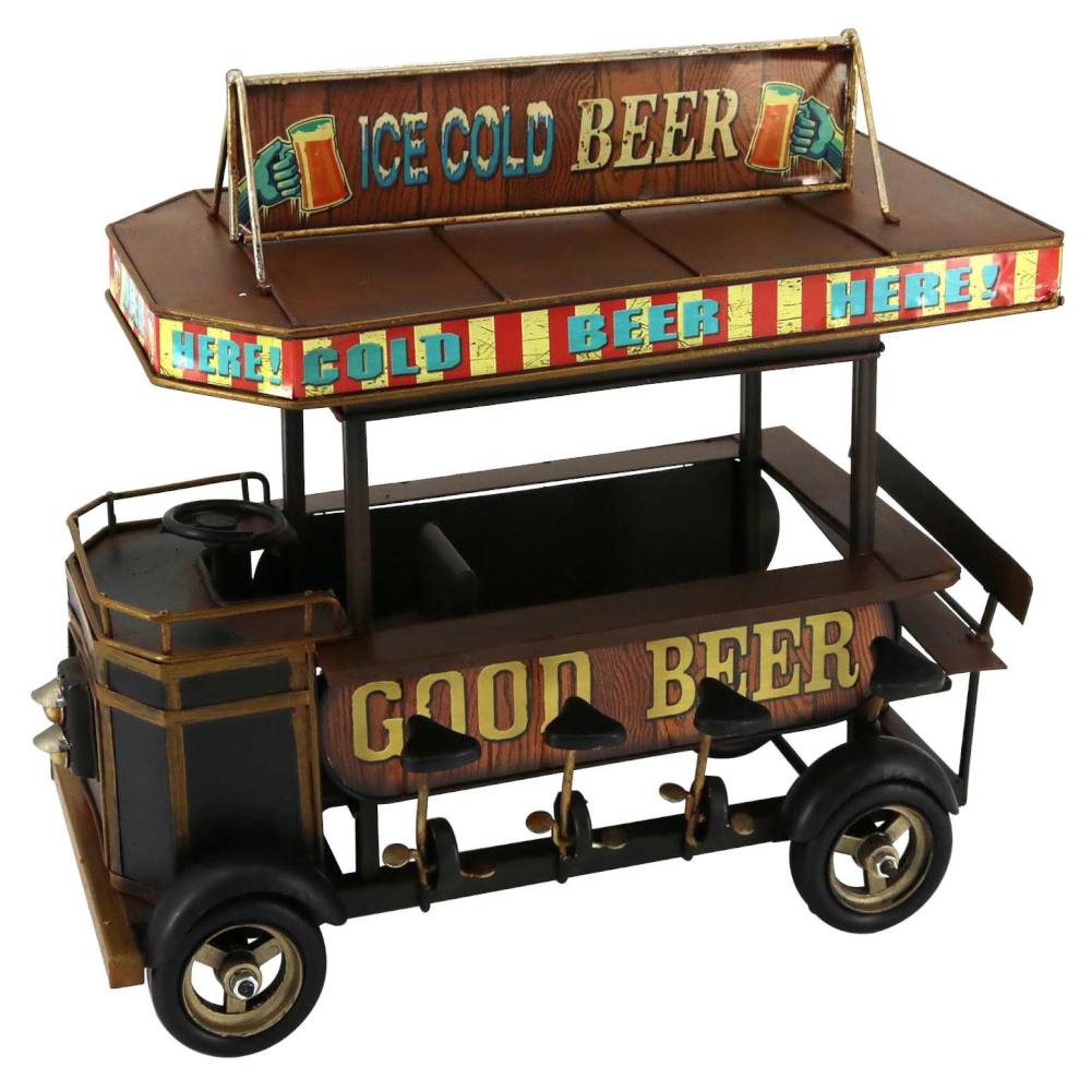 Tin Toy Beer Tour Car 43042