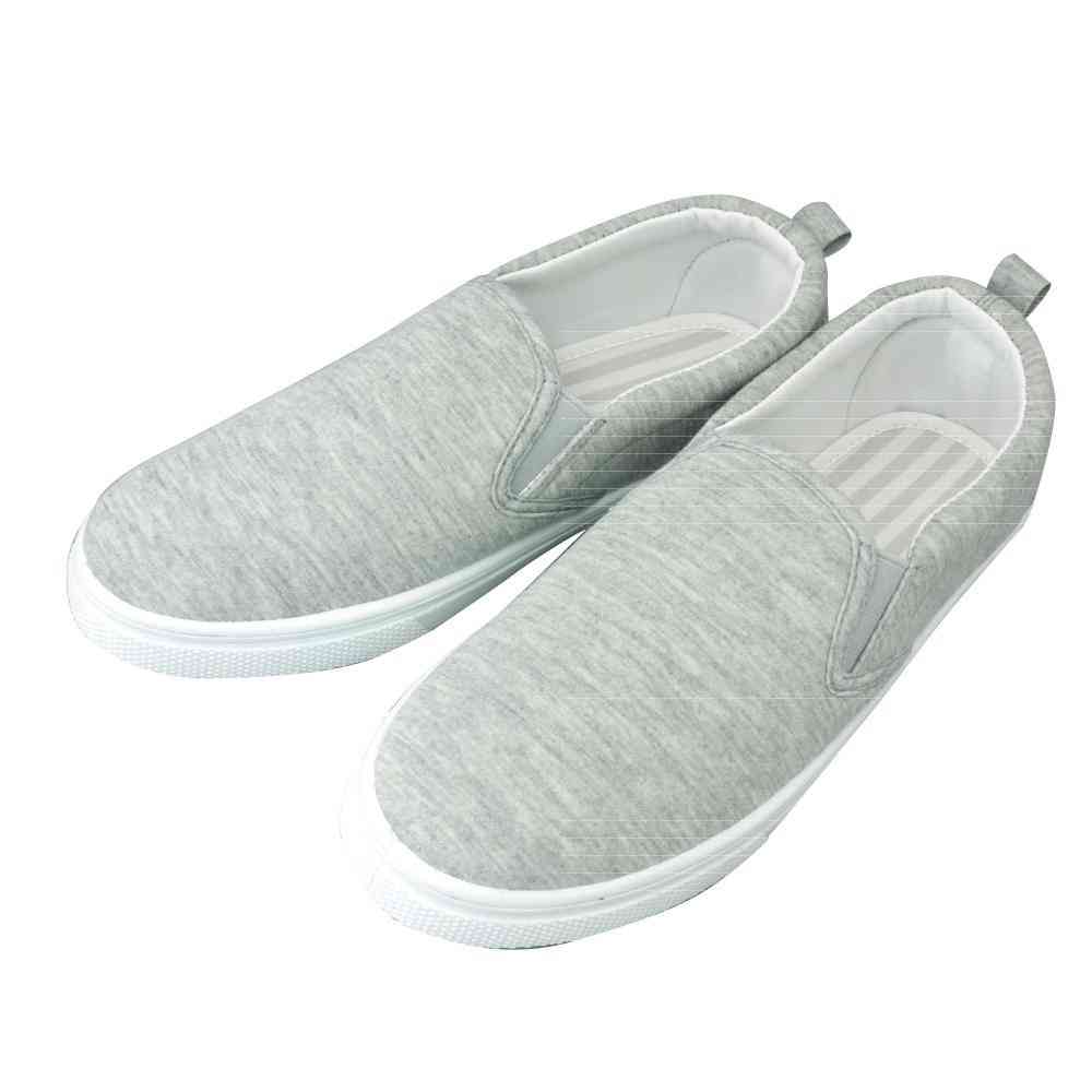 Quin Shoji Women's Slip-On Sweat Gray Size L