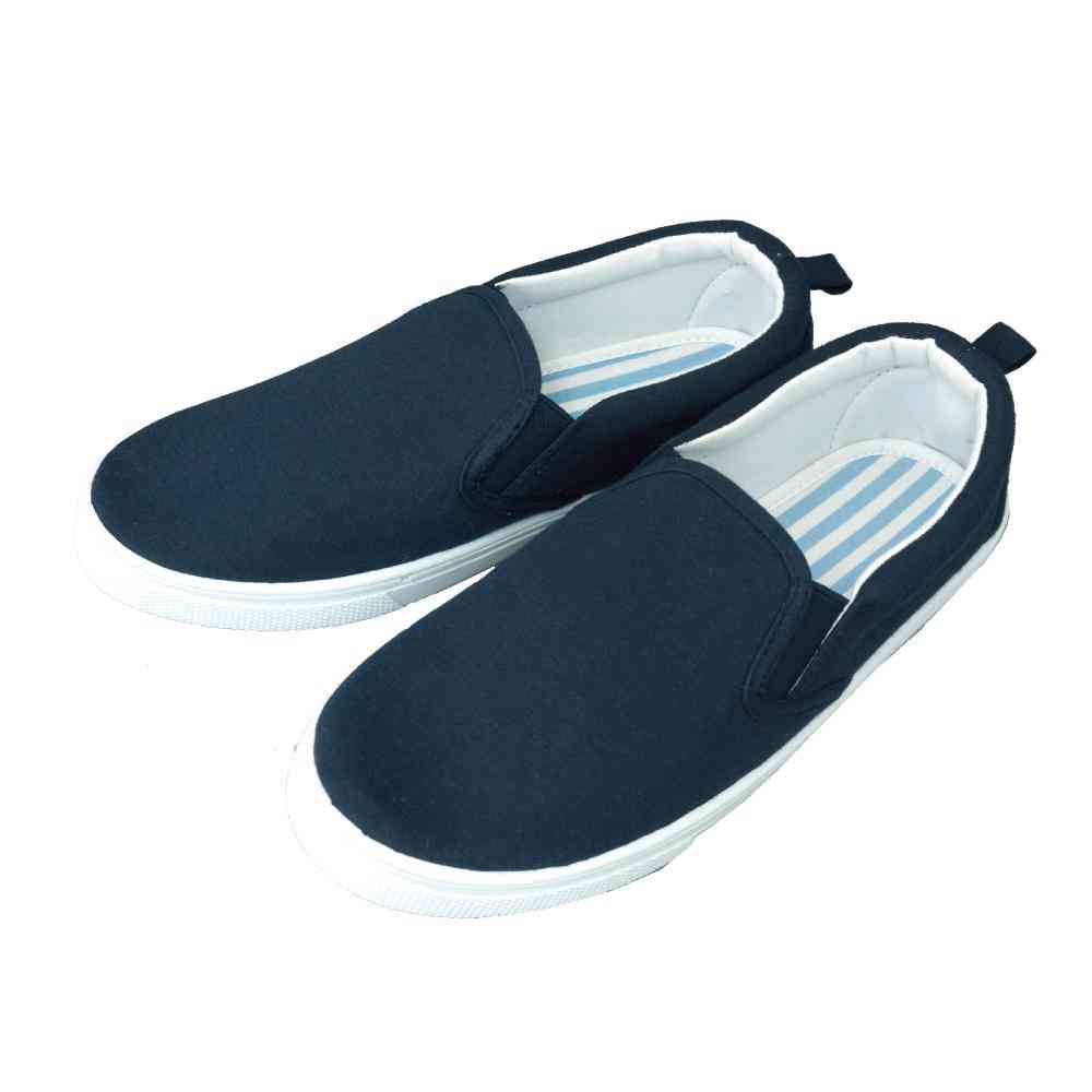 Quin Shoji Women's Slip-On Sweat Navy Size L