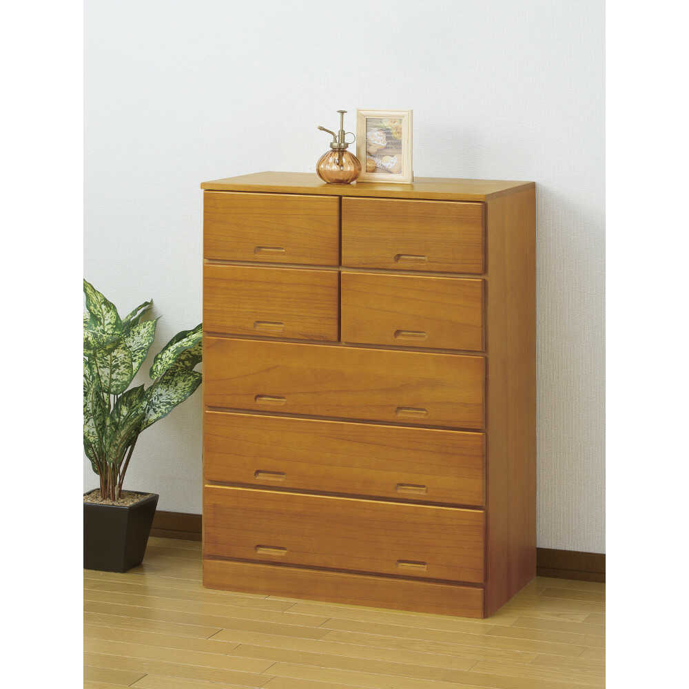All Paulownia High Chest 5 Drawers [02000]