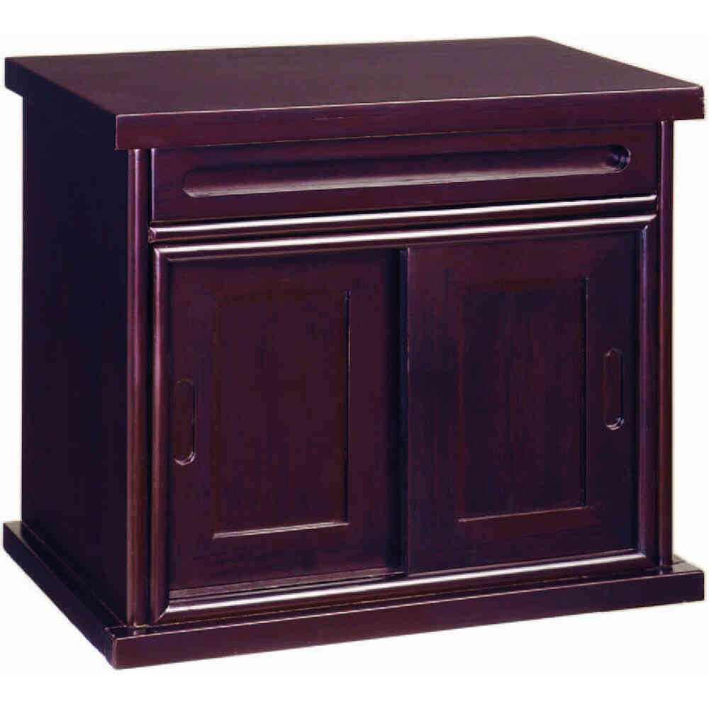 Buddhist Altar Base 45cm Width Rosewood Finish