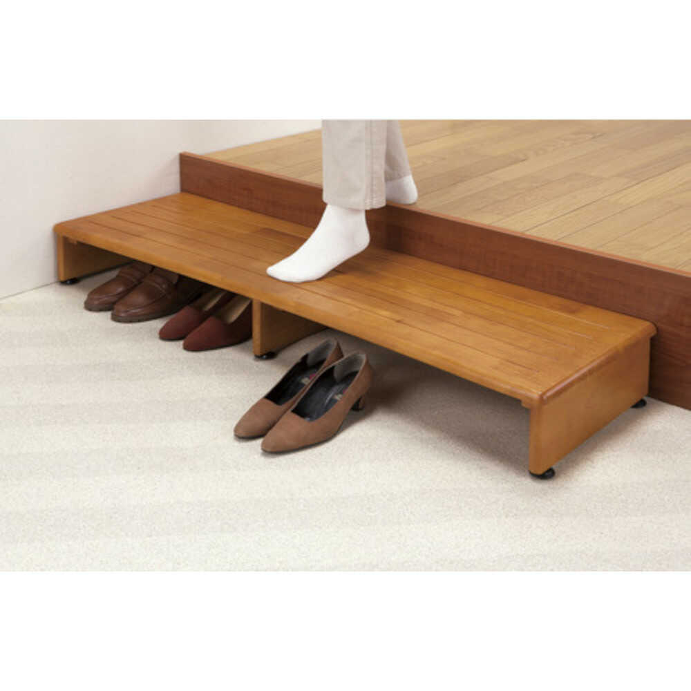 Wooden Storage Entrance Step 120cm Width