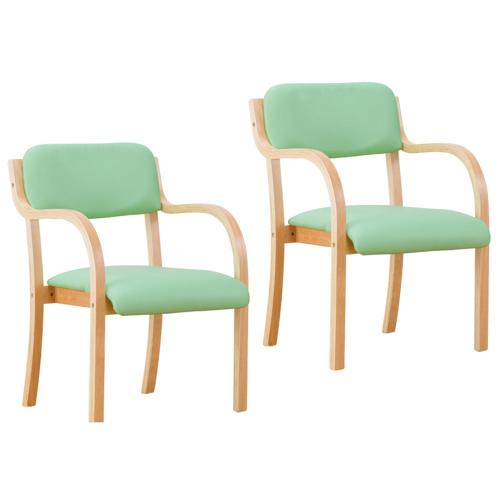 Standing Support Chair Set of 2 Green
