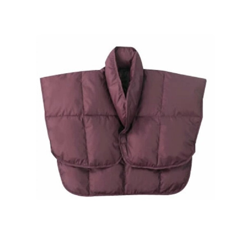 Warm Down Shoulder Wrap - Burgundy