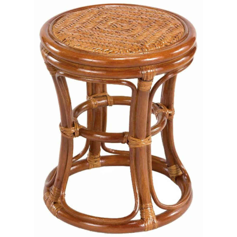 NEW Natural Rattan Stool