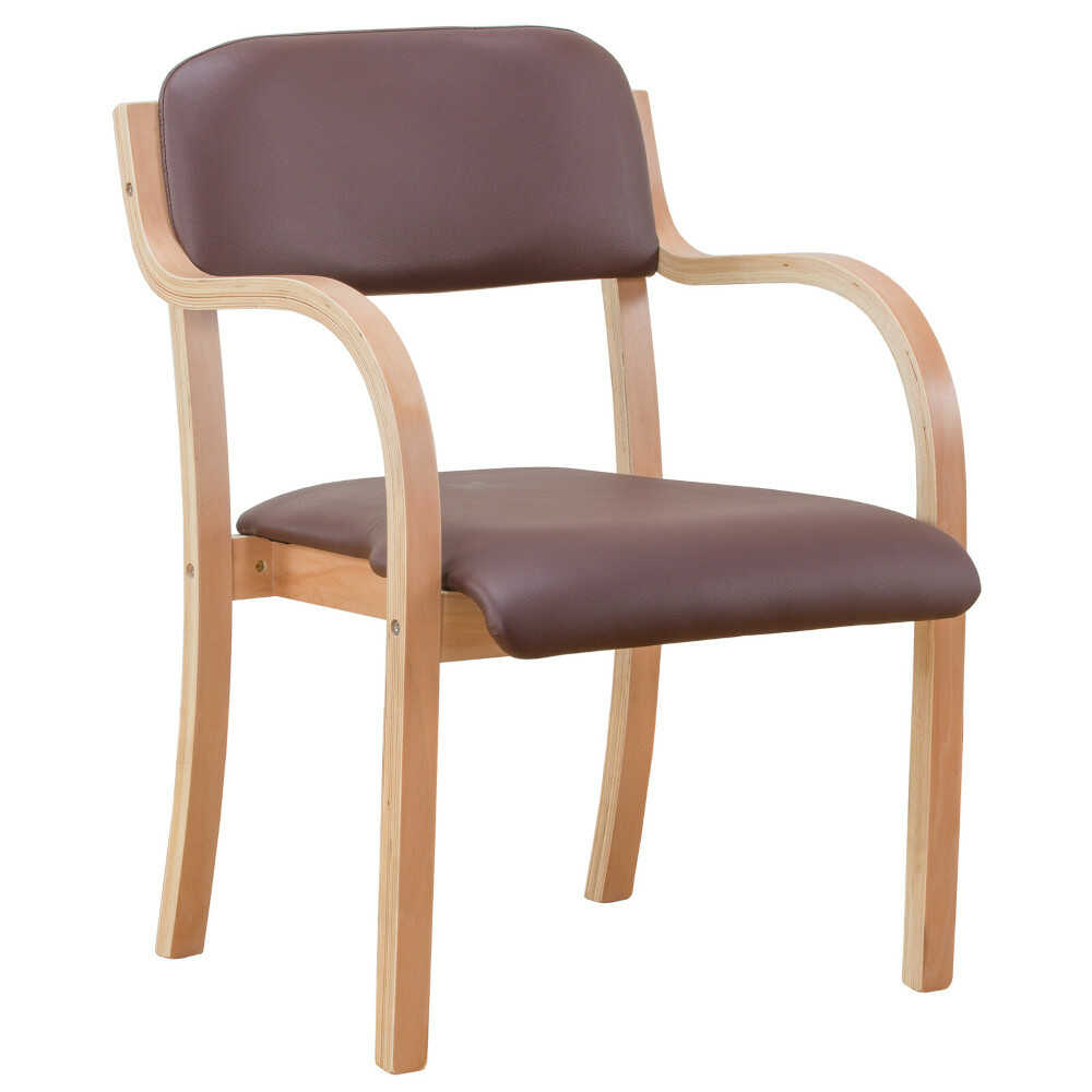 Standing Support Chair Dark Brown