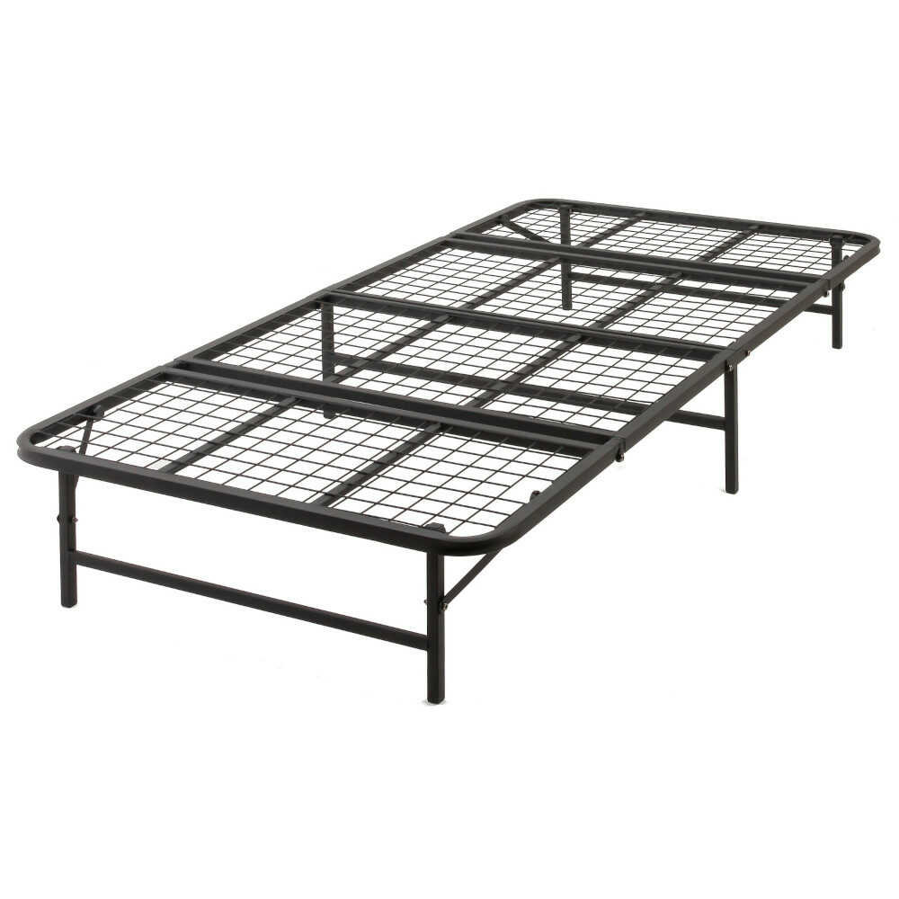 Foldable Storage Pipe Bed - Single - Black
