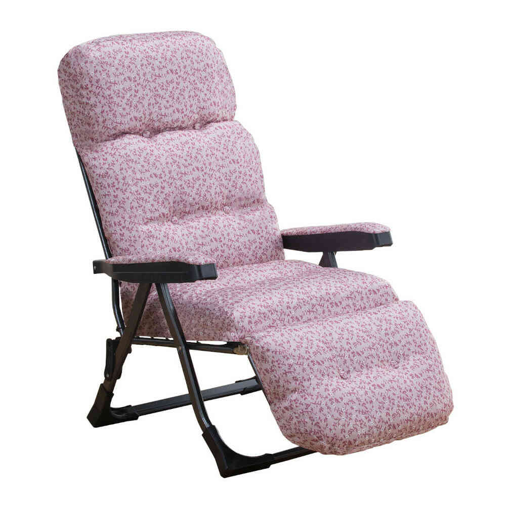 Reclining Armchair EXII Floral Pink