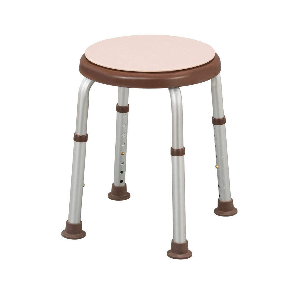 H.M Aluminum Rotating Shower Stool [04306]